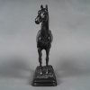 Sculpture - Le Cheval Niger , Alfred Dubucand (1828 - 1894) - Bronze 