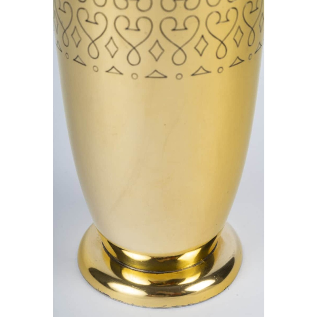 TETARD Frères - SHAKER en Vermeil XXe ART DECO 