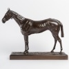 Sculpture - Cheval De Course , Henri De Vains (1851-1909) - Bronze 