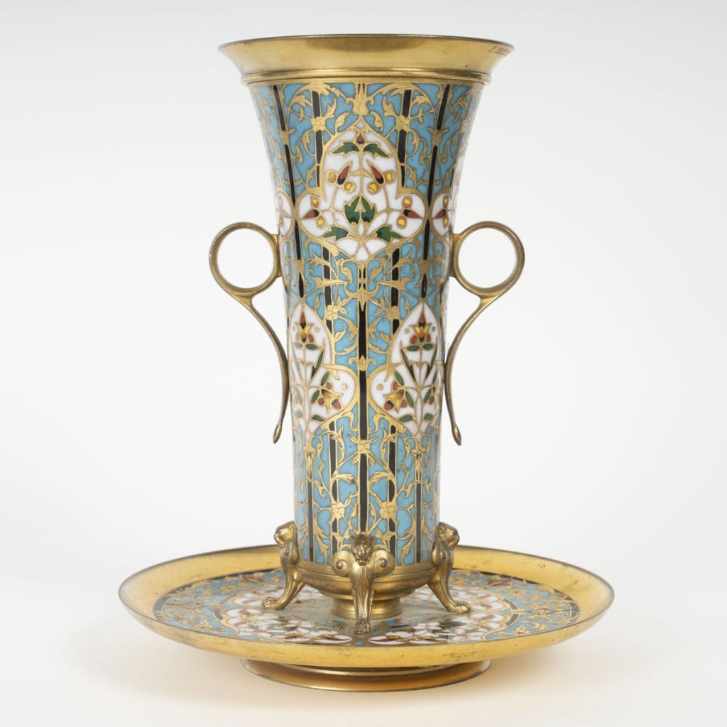 Une Coupe En Bronze Cloisonné F.Barbedienne, circa 1880 