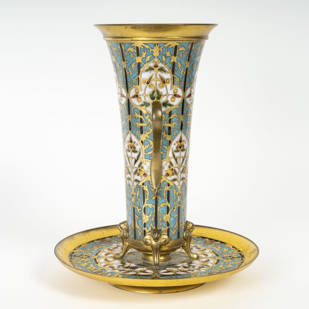 Une Coupe En Bronze Cloisonné F.Barbedienne, circa 1880 