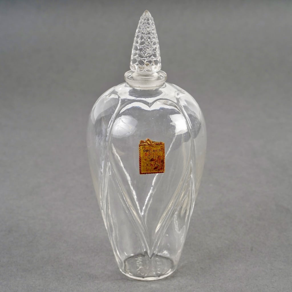 1920 René Lalique - Flacon Premier Oui Verre Blanc Pour Arys 