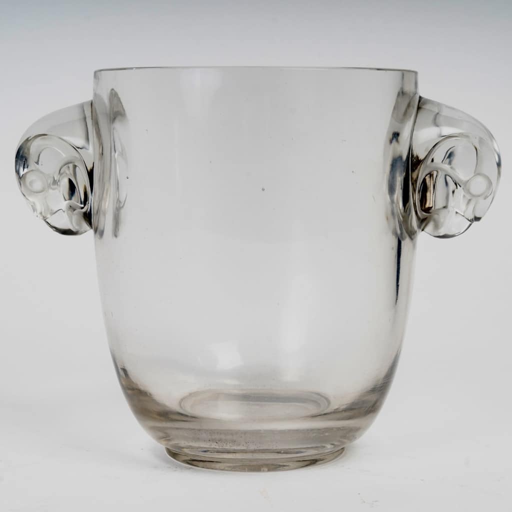 1925 René Lalique - Vase Albert Verre Blanc 