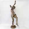 Sculpture Bronze - Une Trouvaille à Pompéi , Hippolyte Alexandre Moulin (1832-1884) 