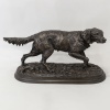 Sculpture - Chien Épagneul Français Fabio N°2 , Pierre - Jules Mêne (1810-1879) - Bronze 