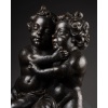 Amours enlacés en chêne sculpté – Flandres XVIIe siècle 