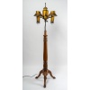 Lampe à Quinquet montée sur piétement en acajou époque Empire vers 1810 