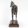 Sculpture - Cheval De Course , Henri De Vains (1851-1909) - Bronze 