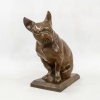 Sculpture - Le Bouledogue , Louis Henri Nicot (1878-1944) - Bois 