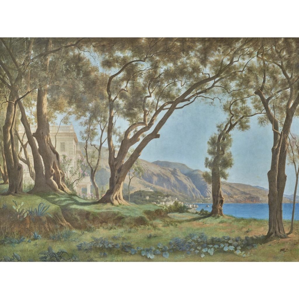 Baie de Menton, Villa Maria Serena, Adolphe Irénée Guillon 