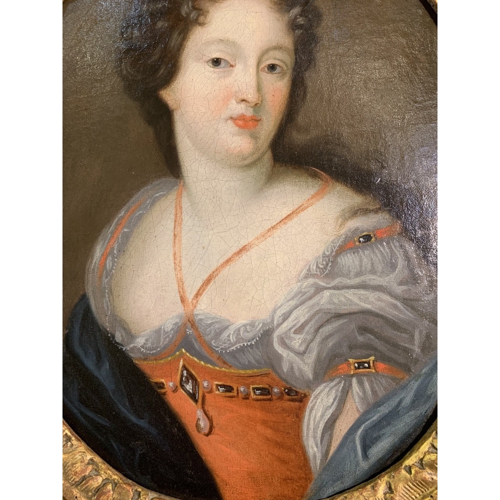 Attribué à François De Troy (1645-1730) Dame De Cour Représentée En Diane Chasseresse 