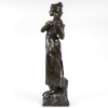 Sculpture - Sapho , Emmanuel Villanis (1858-1914) - Bronze 