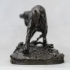 Sculpture - Chien De Chasse Setter , Pierre- Jules Mêne (1810-1879) - Bronze 