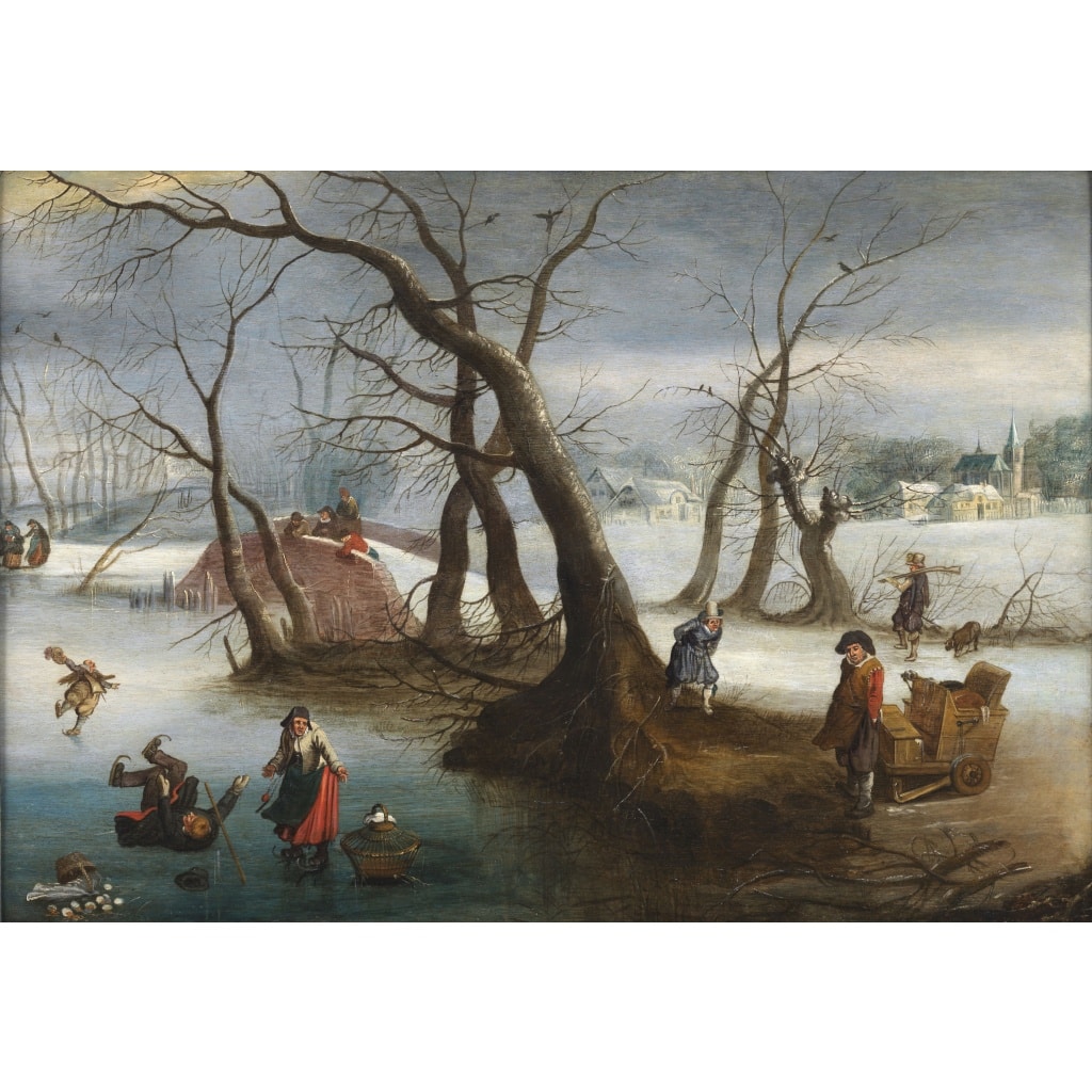 Paysage d’hiver – Denys van Alsloot (c. 1568 – c. 1626) 