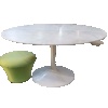 Eero SAARINEN Knoll International « Tulip » Table Calacatta 137 cm 