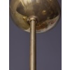 Suspensions in Brass with Painted Glass Globes 