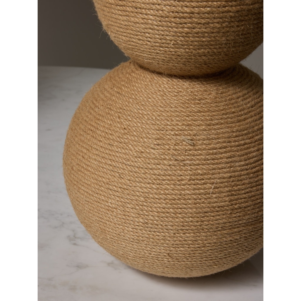 Pair of Table Lamp Wrapped in Rope 