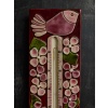 Ceramic Thermometer by Mithé Espelte with Bird Decor 