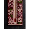 Ceramic Thermometer by Mithé Espelte with Bird Decor 