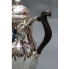 LELIÈVRE (Eugène-Alfred) – Cafetière en argent Massif TIFFANY circa 1880 ART NOUVEAU 