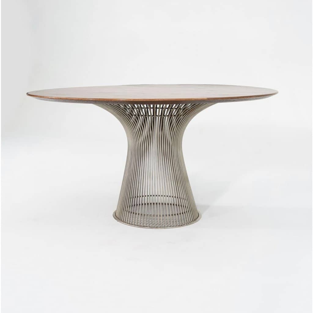 Warren Platner créateur & Éditeur Knoll International table dessus bois 3716T 