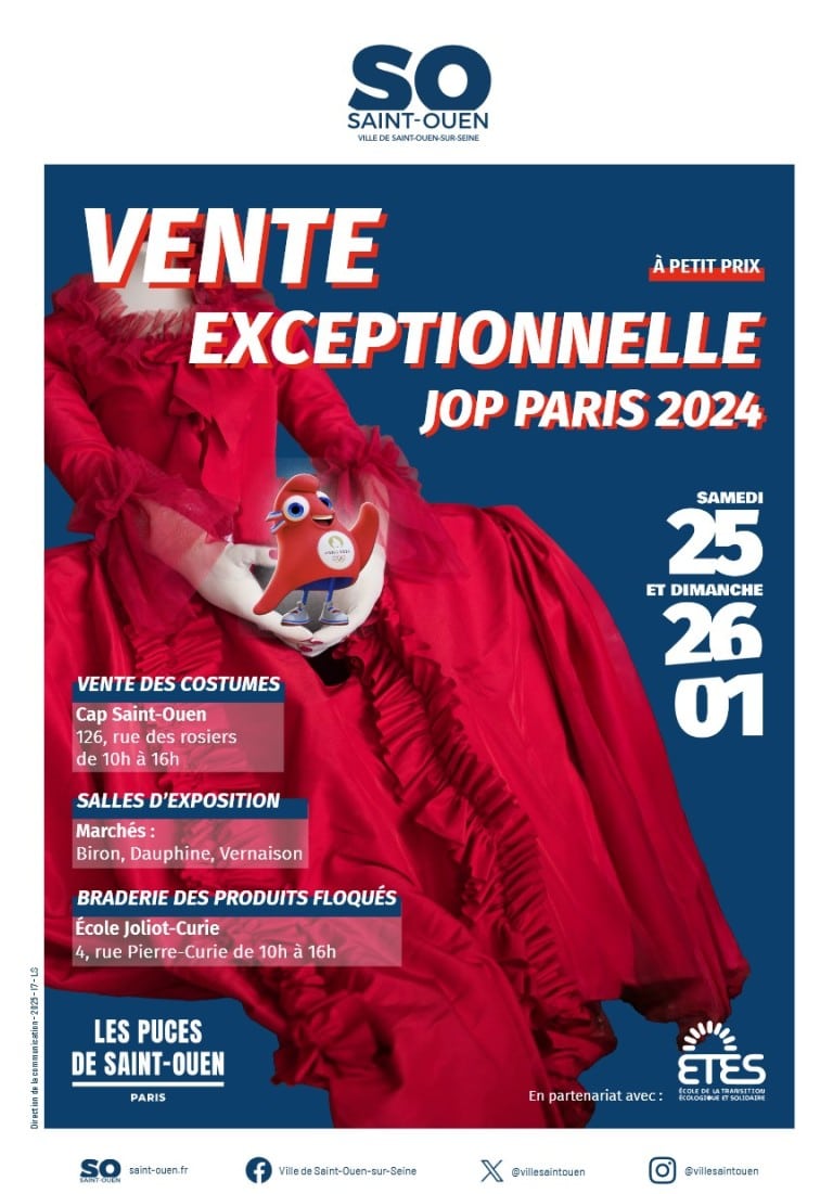 Vente exceptionnelle Jeux Paris 2024 – Puces de Saint-Ouen | Biron 