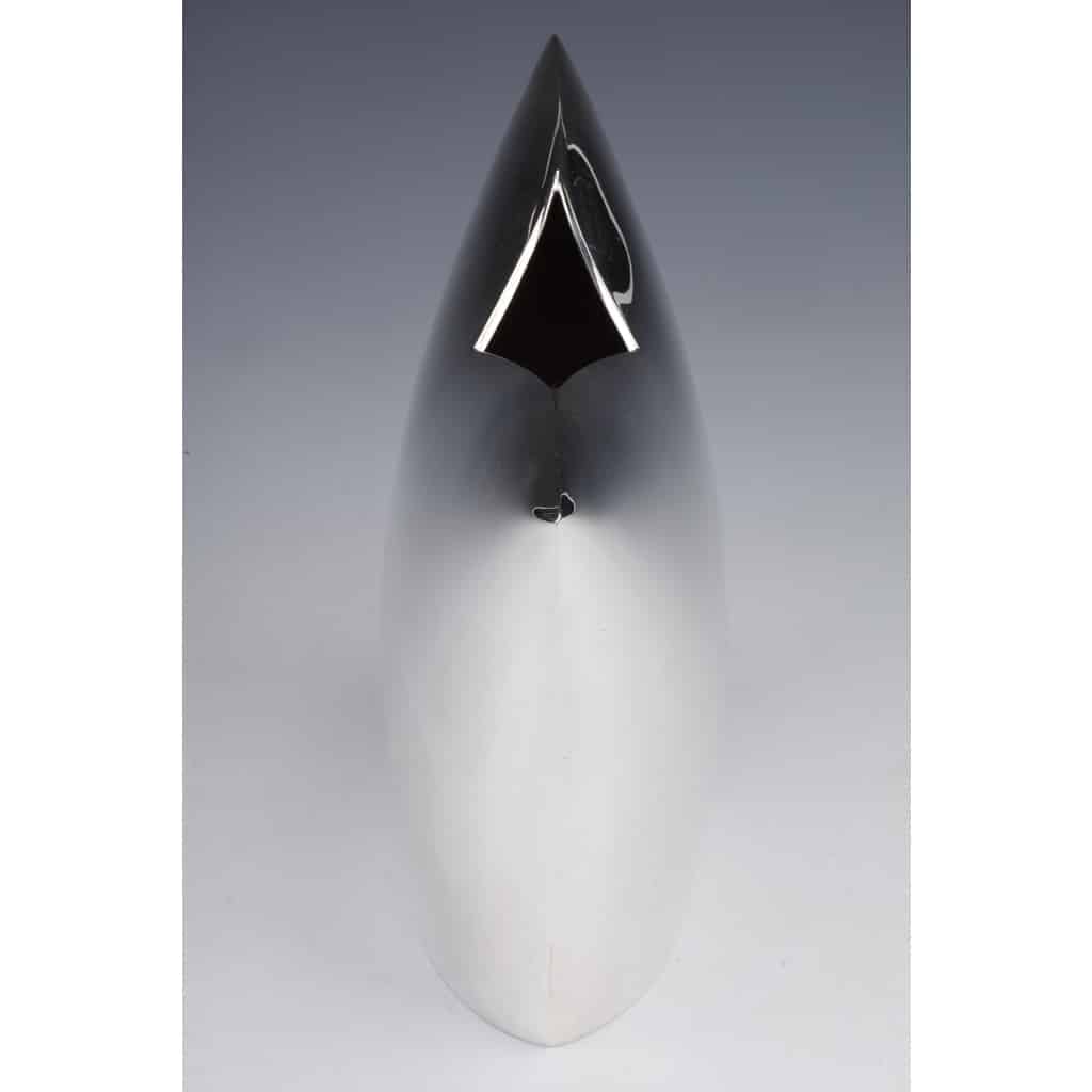 Gabriel de Vecchi - VASE EN ARGENT MASSIF DESIGN ITALIEN XXè 