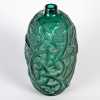 Vase "Ronces" verre vert émeraude patiné blanc de René LALIQUE 