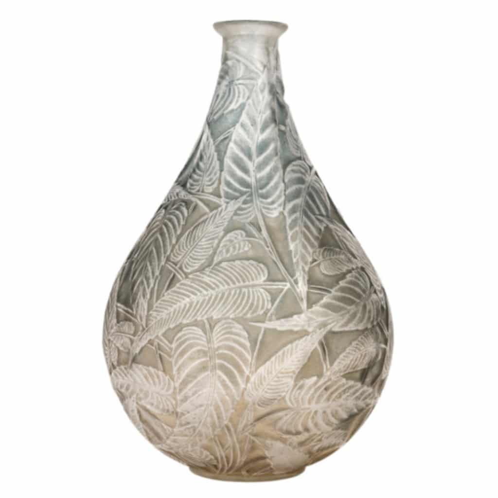 René LALIQUE -1923- Vase « SAUGE » 