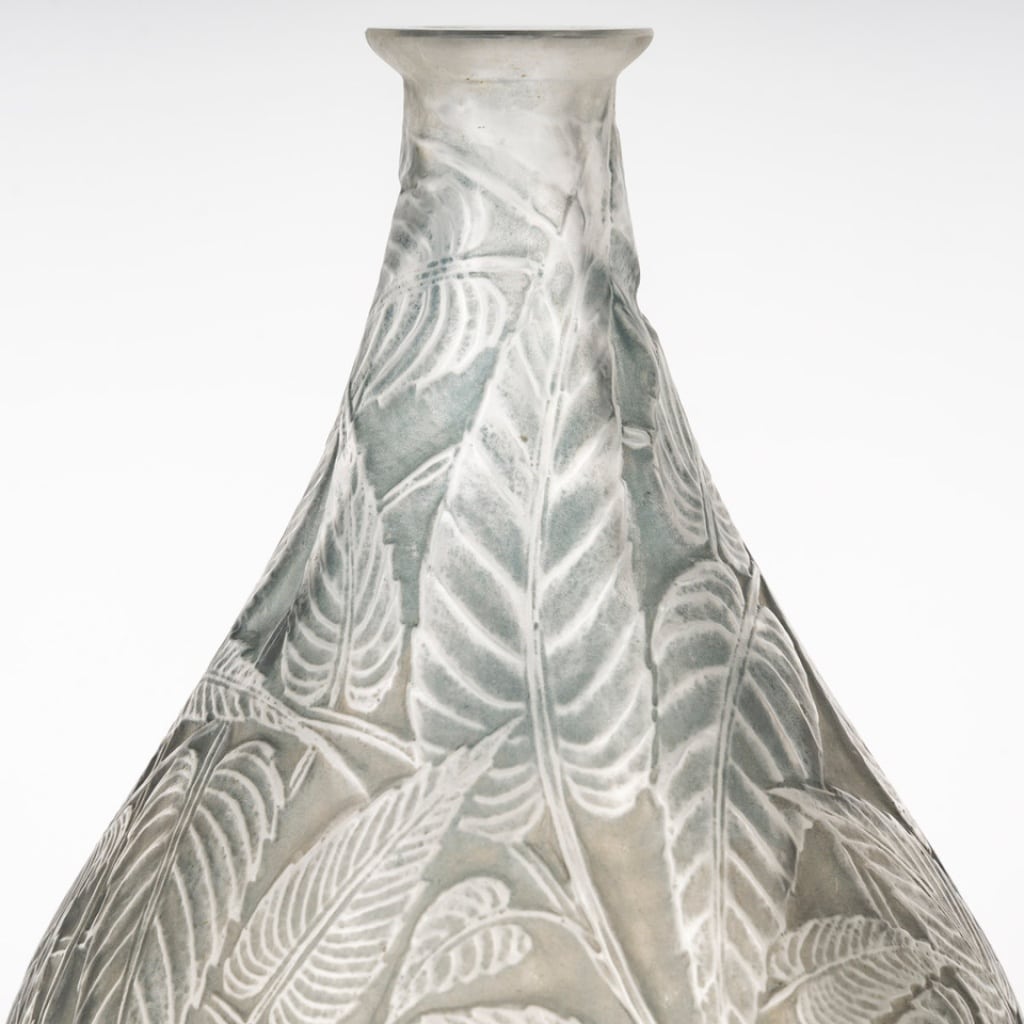 René LALIQUE -1923- Vase « SAUGE » 