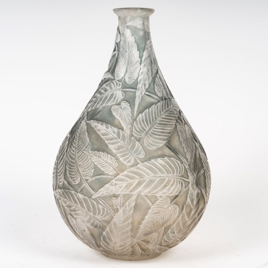 René LALIQUE -1923- Vase « SAUGE » 