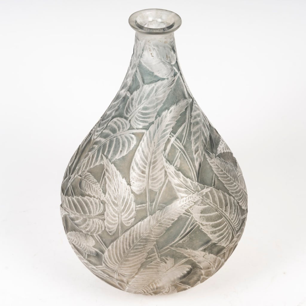 René LALIQUE -1923- Vase « SAUGE » 