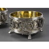 FROMENT-MEURICE Important Centre de Table argent massif en trois parties. XIXe 