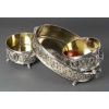 FROMENT-MEURICE Important Centre de Table argent massif en trois parties. XIXe 