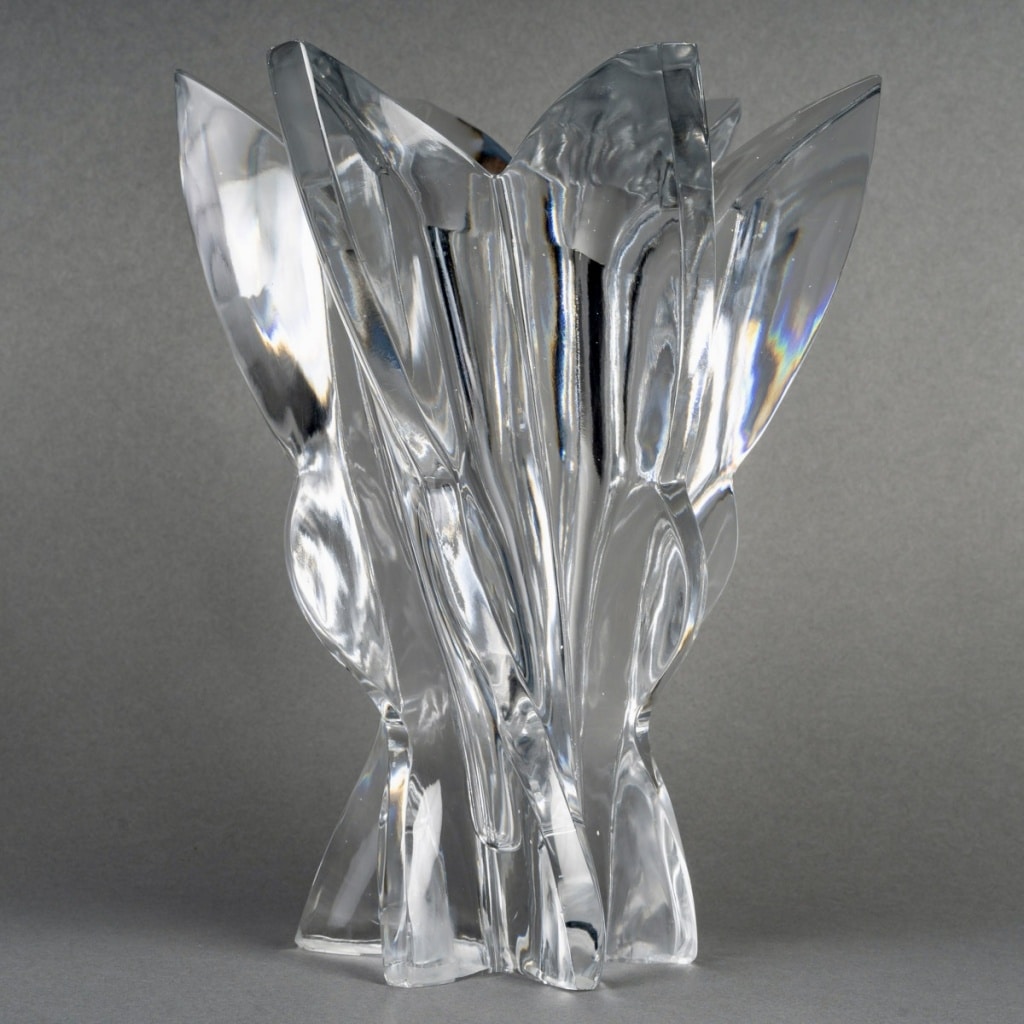 Vase "Everest" cristal blanc de Marc LALIQUE 