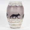 Vase "Loups" pâte de verre de Gabriel ARGY-ROUSSEAU 