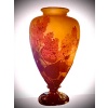 IMPORTANT ET RARE VASE DES ETABLISSEMENT EMILE GALLE 