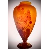 IMPORTANT ET RARE VASE DES ETABLISSEMENT EMILE GALLE 