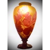 IMPORTANT ET RARE VASE DES ETABLISSEMENT EMILE GALLE 