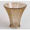 Vase "Epis" verre blanc patiné sépia de René LALIQUE 