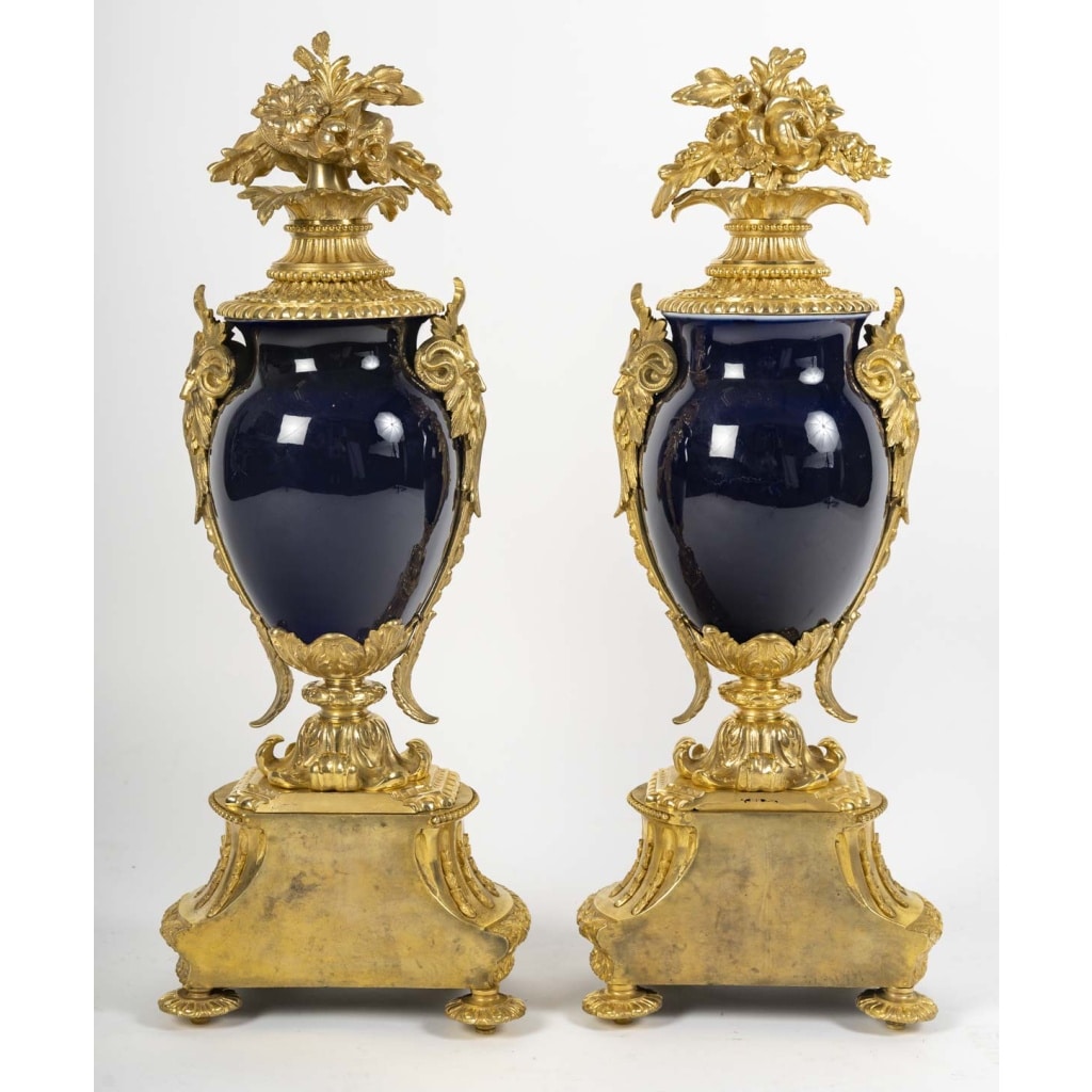 Garniture De Cheminée Napoléon III – XIXe Siècle 