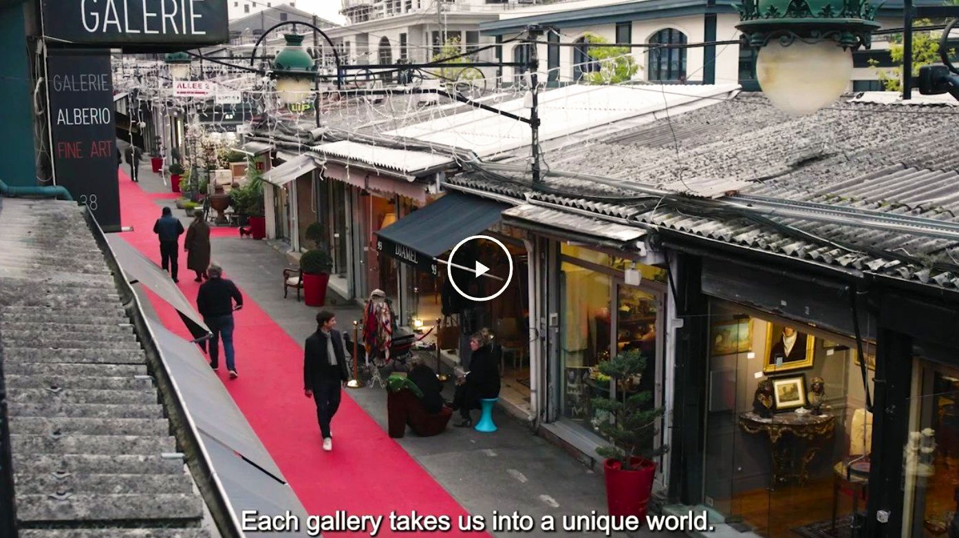 Le Marché Biron au cœur des Puces de Paris Saint-Ouen 